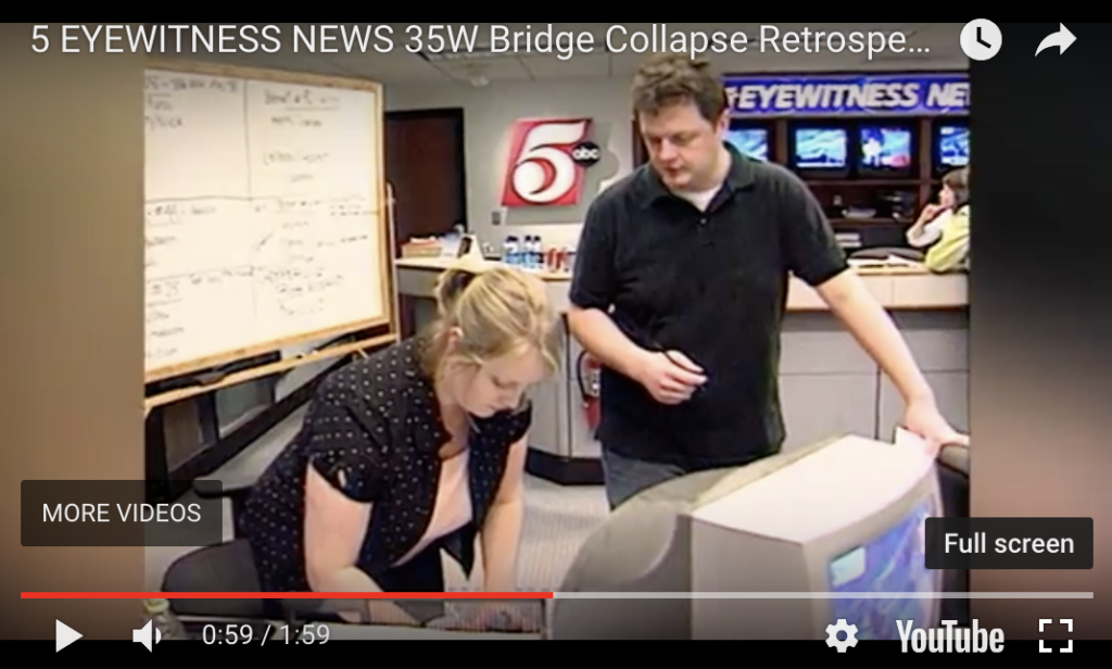 KSTP Retrospective of the 35W Bridge Collapse