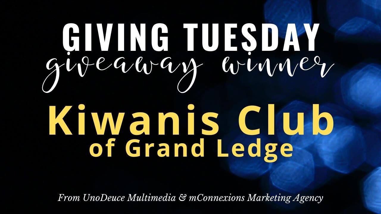 1 giving tuesday video giveaway
