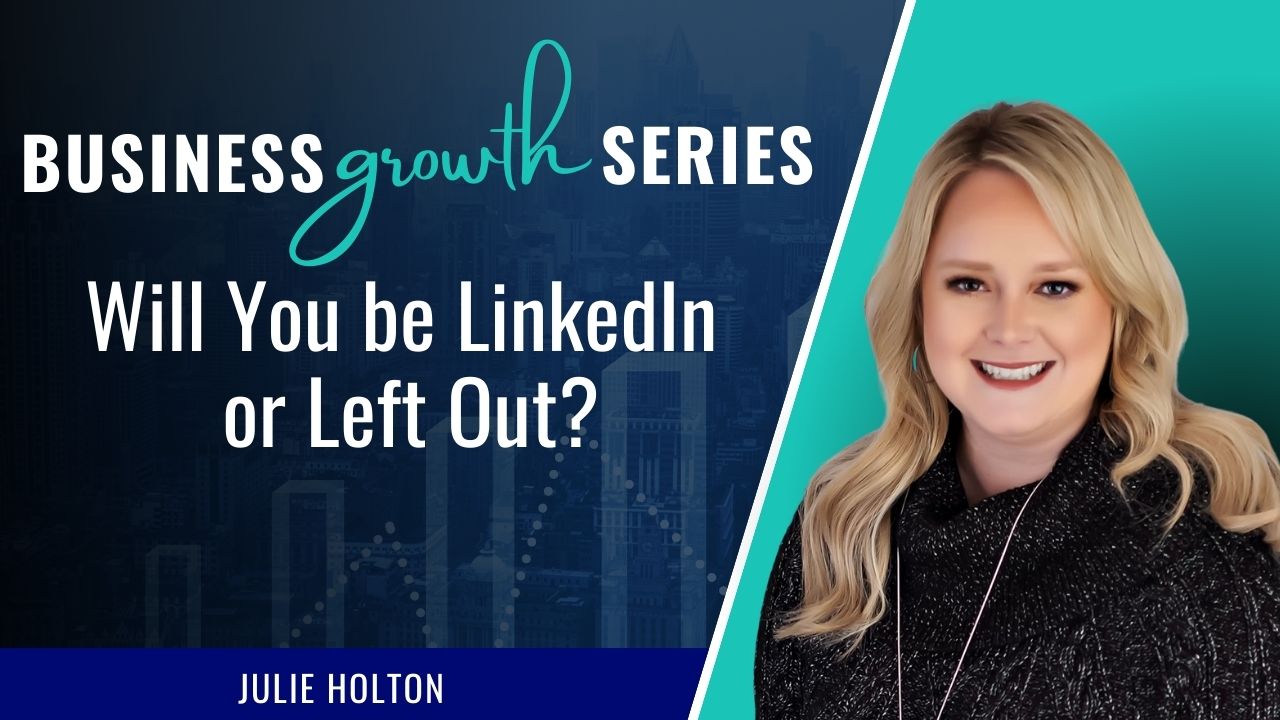 will you be linkedin or left out?